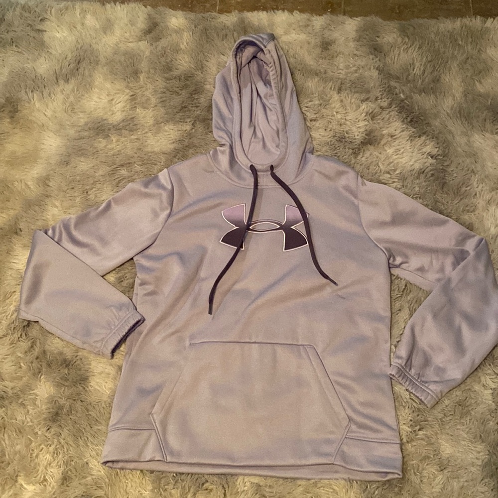 light purple under armour hoodie